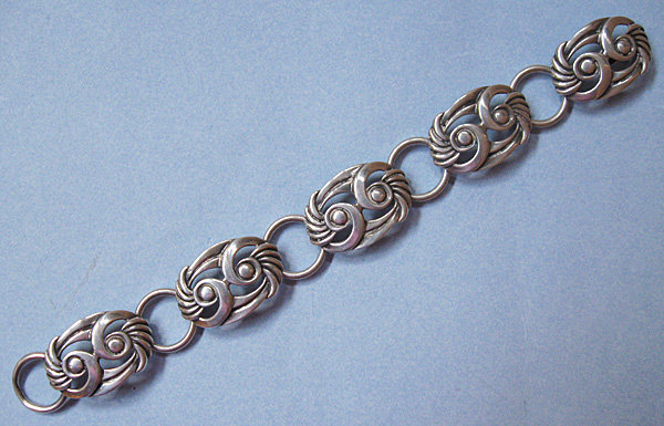 Danecraft Sterling Bracelet, Nordic Style
