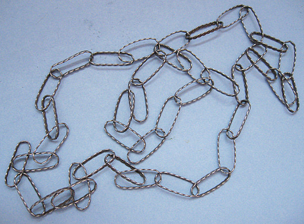 Handmade Sterling Twisted-Wire Chain