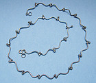 Sterling Modernist Chain Necklace