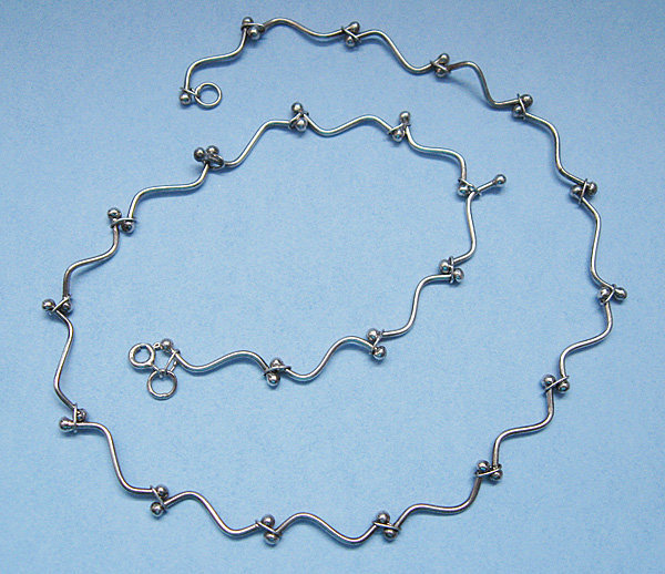 Mexican Sterling Charm Bracelet, Castelan