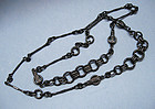 Sterling Oxidized Variegated Chain