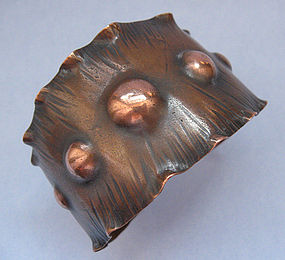 Copper Cuff, Naturalistic Design