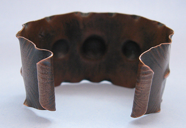 Copper Cuff, Naturalistic Design
