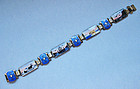 Norwegian Sterling and Enamel Bracelet