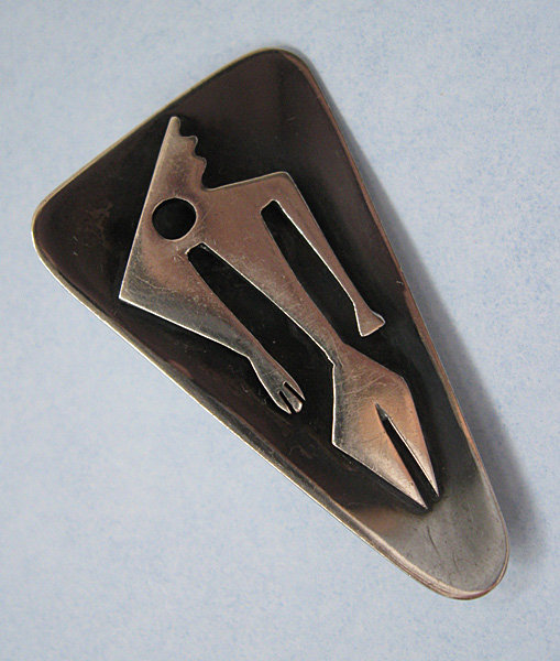 Ed Wiener Handmade Sterling Pin