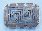 Mexican Sterling Openwork Pin