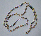 American Sterling Silver Watch Chain