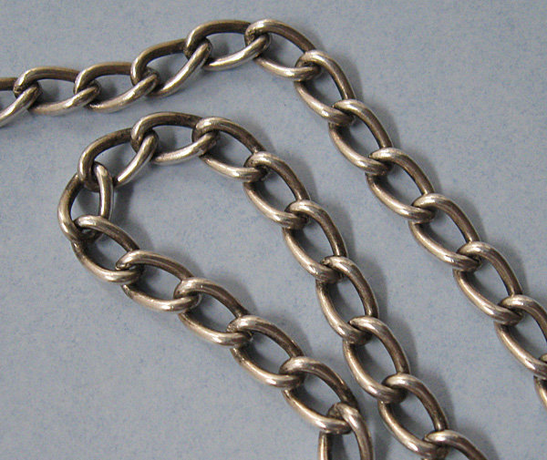 American Sterling Silver Watch Chain