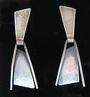 Paul Lobel Sterling Drop Earrings