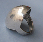 Sterling Domed Ring