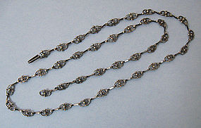 European Silver Chain, c. 1920