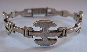 Mexican Sterling Bracelet, Erika Hult de Corral