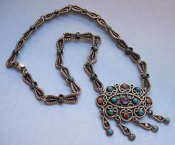 Mexican Multi-Stone Necklace