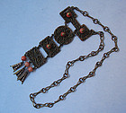 Mexican Copper Pendant Necklace