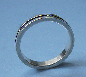 Georg Jensen Sterling Band Ring