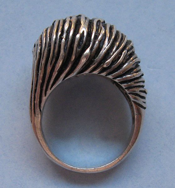 Modernist Sterling Ring, Joachim S’Paliu