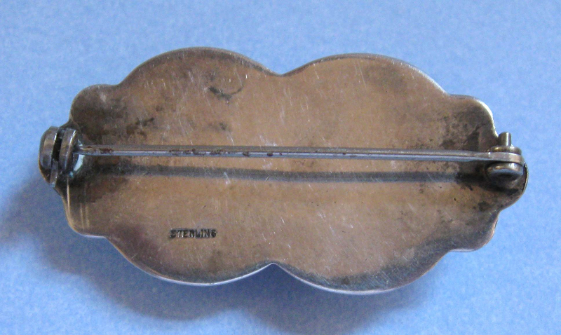 Sterling Silver Handmade Pin
