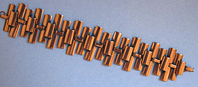 Copper Flat-Link Bracelet, c. 1960