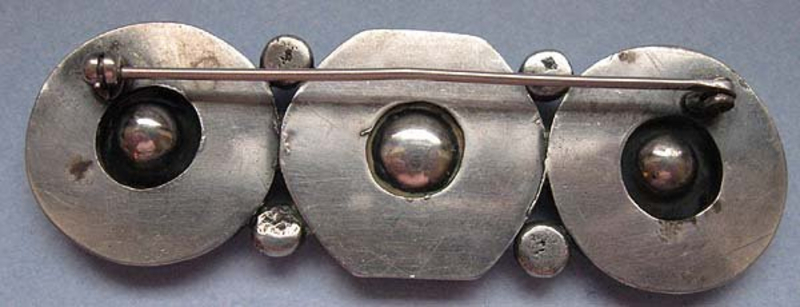 Silver Handmade Bar Pin