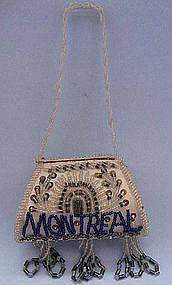 Iroquois Beaded Whimsey Purse, 1907