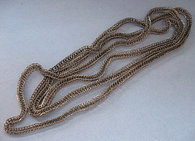 Long Metal Four-Lobed Chain