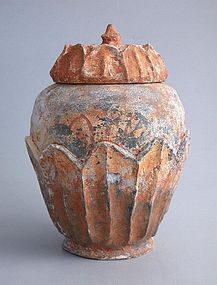 Chinese Song / Yuan Dynasty Buddhist Lotus Jar