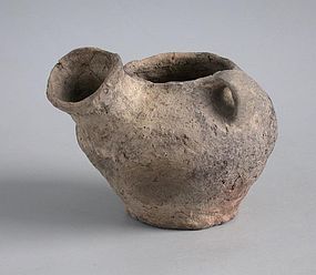 SALE Rare Chinese Neolithic Pottery Jar - Banshan / Majiayao