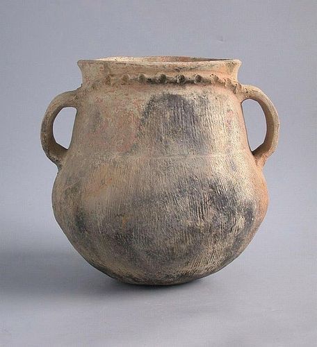 SALE Rare Chinese Neolithic Pottery Jar (Xindian)