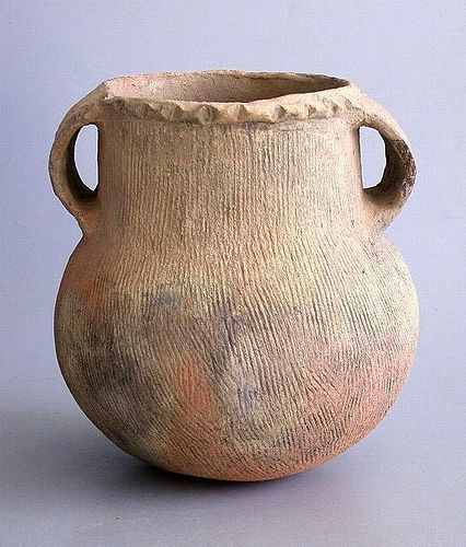 SALE Rare Chinese Neolithic Pottery Jar (Xindian)