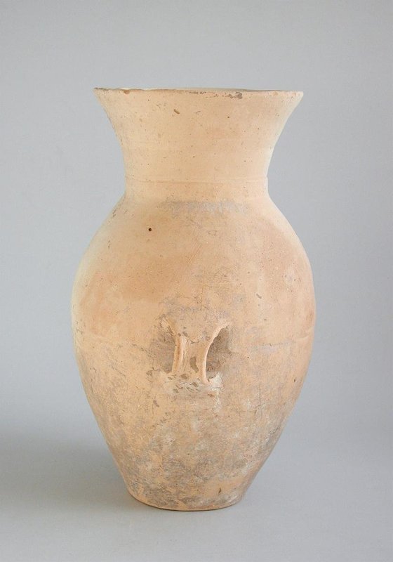 Tall Chinese Neolithic Qijia Culture Pottery Jar (4,000 Years Old)