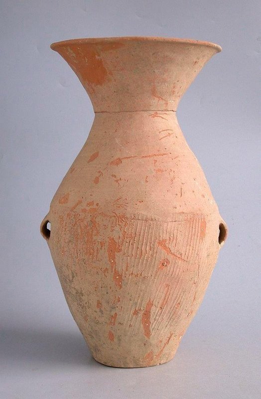 Tall Chinese Neolithic Qijia Culture Pottery Jar (4,000 Years Old)