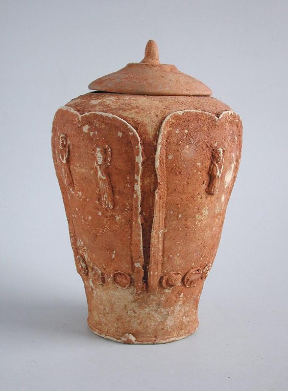 Chinese Song / Yuan Dynasty Pottery Buddhist Zodiac Jar