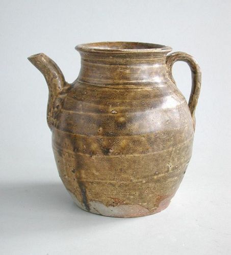 Fine Chinese 9th - 10th Century Stoneware Ewer