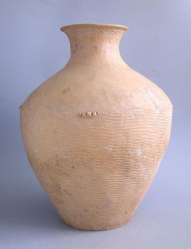LARGE Chinese Neolithic Pottery Jar - Caiyuan Culture (4,000+ Years)