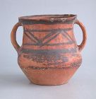 Chinese Neolithic Machang Painted Pottery Jar - (c. 2300 - 2000 BC)