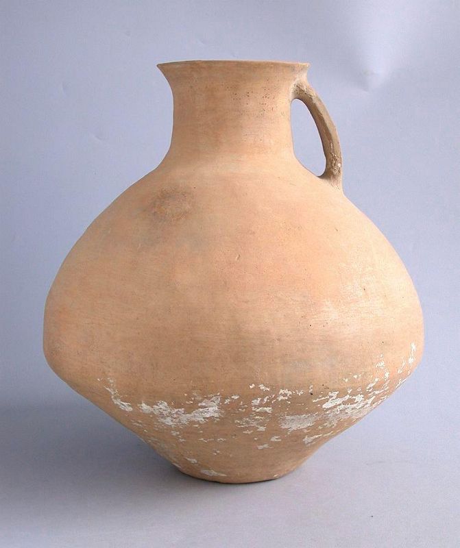 Rare Large Chinese Neolithic Pottery Jar - Caiyuan Culture