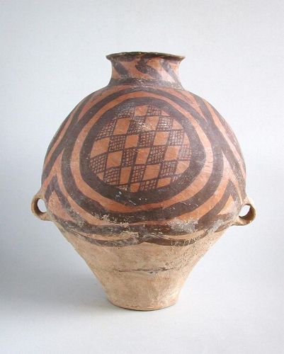 SALE Fine LARGE Chinese Neolithic Machang Pottery jar + Oxford TL Test