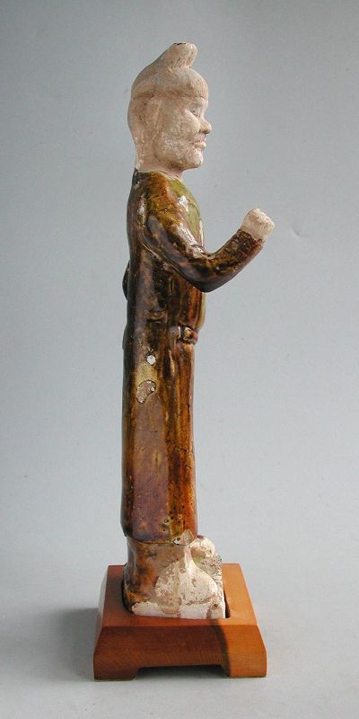 Fine Chinese Tang Dynasty Sancai Glazed Figure + Oxford TL Test