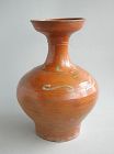 Rare Tall Chinese Eastern Han Dynasty Decorated Glazed Jar
