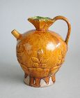 Very Rare Chinese Liao Dynasty Glazed Pottery Ewer with Oxford TL Test