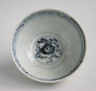 SALE Chinese Ming Dynasty Blue & White Porcelain Bowl (16th Century)