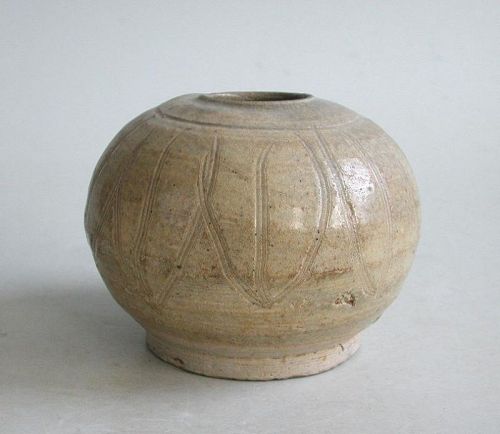 Rare Chinese Five Dynasties / Early Song Dynasty Jar / Water Pot