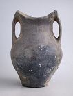 SALE Chinese Neolithic Siwa Burnished Black Pottery Jar (c.1350 BC)