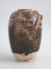 Chinese Song Dynasty Stoneware Dragon Jar (AD 960 - 1279)