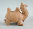Rare Chinese Tang Dynasty Recumbent Pottery Camel * SALE *
