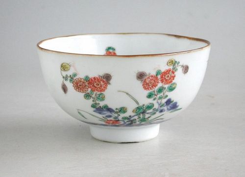 Chinese Kangxi Famille Verte Porcelain Bowl
