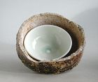 Chinese Northern Song Dynasty Qingbai Porcelain Bowl in Saggar SALE