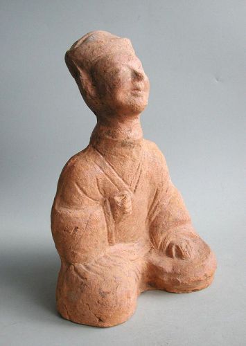 Fine Large Chinese Eastern Han Dynasty Sichuan Pottery Musician SALE