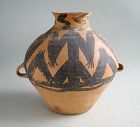 SALE Large Chinese Neolithic Machang Painted Pottery Jar (c. 2300BC)