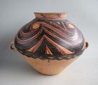 Fine Large Chinese Neolithic Banshan Pottery Jar 2600-2300 BC